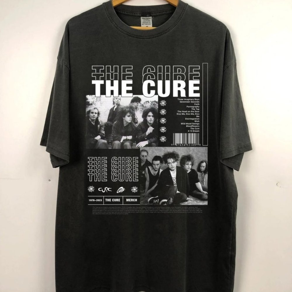 The Cure Album Tshirt, The Cure Band Tshirt, The Cure Vintage , The Cure Fans t